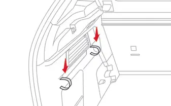 Citroen C4. Warning triangle